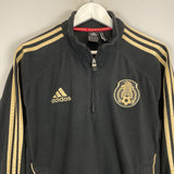 2010 MEXICO 1/4 ZIP FLEECE JACKET (S) ADIDAS