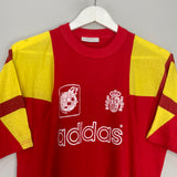 1992/94 SPAIN TRAINING SHIRT (S) ADIDAS