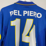 1996/97 ITALY DEL PIERO #14 L/S HOME SHIRT (XL) NIKE