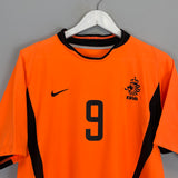 2002/04 NETHERLANDS V.NISTELROOY #9 HOME SHIRT (S) NIKE