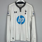 2013/14 TOTTENHAM VERTONGHEN #5 L/S HOME SHIRT (L) UNDER ARMOUR