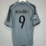 2005/06 REAL MADRID RONALDO #9 THIRD SHIRT (M) ADIDAS