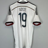 2014/15 GERMANY GOTZE #19 HOME SHIRT (L) ADIDAS