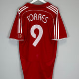 2006/08 LIVERPOOL TORRES #9 HOME SHIRT (XL) ADIDAS