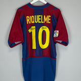 2002/03 BARCELONA RIQUELME #10 HOME SHIRT (L) NIKE