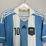 2011/13 ARGENTINA MESSI #10 HOME SHIRT (M) ADIDAS