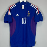 2002/04 FRANCE ZIDANE #10 HOME SHIRT (S) ADIDAS