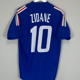 2002/04 FRANCE ZIDANE #10 HOME SHIRT (S) ADIDAS