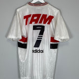 1996 SAO PAULO #7 HOME SHIRT (L) ADIDAS