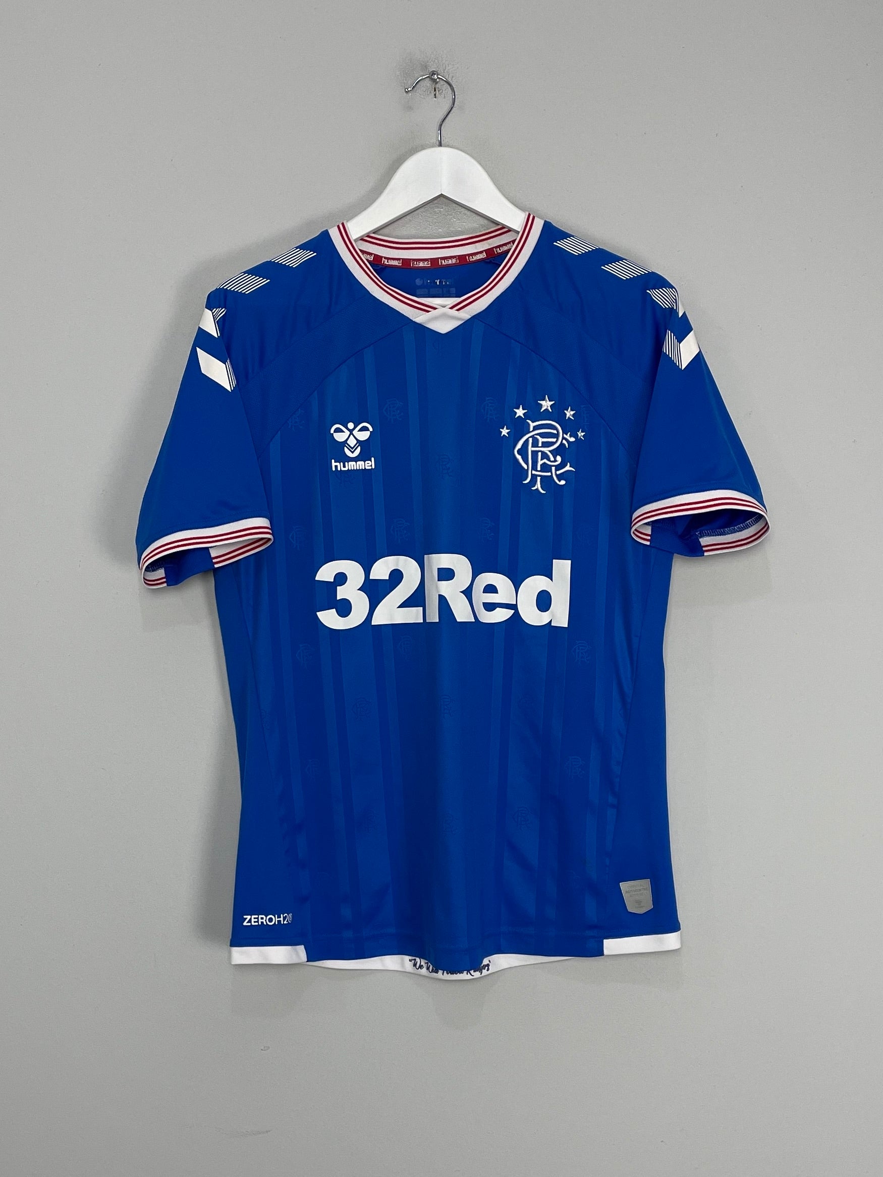 2019/20 RANGERS HOME SHIRT (M) HUMMEL