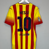 2013/14 BARCELONA MESSI #10 AWAY SHIRT (M) NIKE