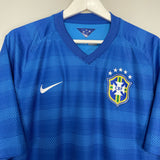 2014/15 BRAZIL AWAY SHIRT (XXL) NIKE