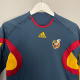 2008/10 SPAIN TRAINING SHIRT (M) ADIDAS