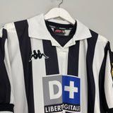 1998/99 JUVENTUS DEL PIERO #10 HOME SHIRT (XL) NIKE