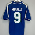 1997/98 BRAZIL RONALDO #9 AWAY SHIRT (S) NIKE