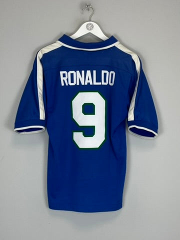 1997/98 BRAZIL RONALDO #9 AWAY SHIRT (S) NIKE