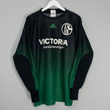 2002/03 SCHALKE ROST #1 GK SHIRT (L) ADIDAS