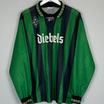 1995/96 MONCHENGLADBACH L/S AWAY SHIRT (XL) REEBOK