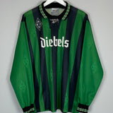 1995/96 MONCHENGLADBACH L/S AWAY SHIRT (XL) REEBOK