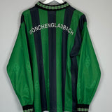 1995/96 MONCHENGLADBACH L/S AWAY SHIRT (XL) REEBOK