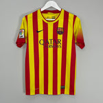 2013/14 BARCELONA AWAY SHIRT (XL.KIDS) NIKE