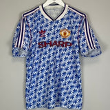 1990/92 MANCHESTER UNITED AWAY SHIRT (M) ADIDAS