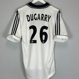 2000/01 BORDEAUX DUGARRY #26 AWAY SHIRT (S) ADIDAS