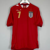 2006/08 ENGLAND BECKHAM #7 AWAY SHIRT (M) UMBRO