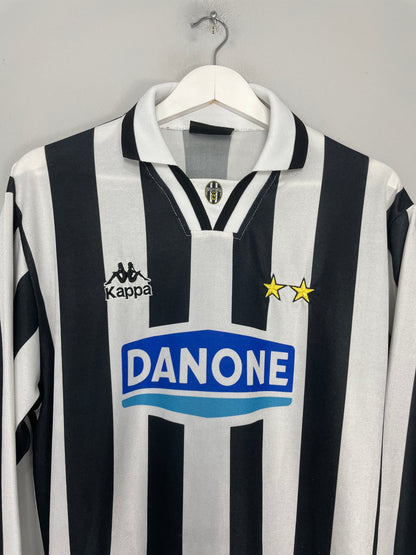 1994/95 JUVENTUS L/S HOME SHIRT (M) KAPPA