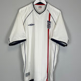 2001/03 ENGLAND HOME SHIRT (XXL) UMBRO