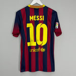 2013/14 BARCELONA MESSI #10 HOME SHIRT (S) NIKE