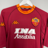 2000/01 ROMA BATISTUTA #18 HOME SHIRT (XXL) KAPPA