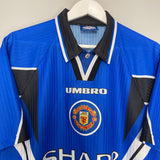 1996/97 MANCHESTER UNITED THIRD SHIRT (XL) UMBRO