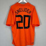 2006/08 NETHERLANDS SNEIJDER #20 HOME SHIRT (XL) NIKE