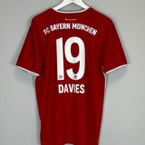 2020/21 BAYERN MUNICH DAVIES #19 HOME SHIRT (XL) ADIDAS