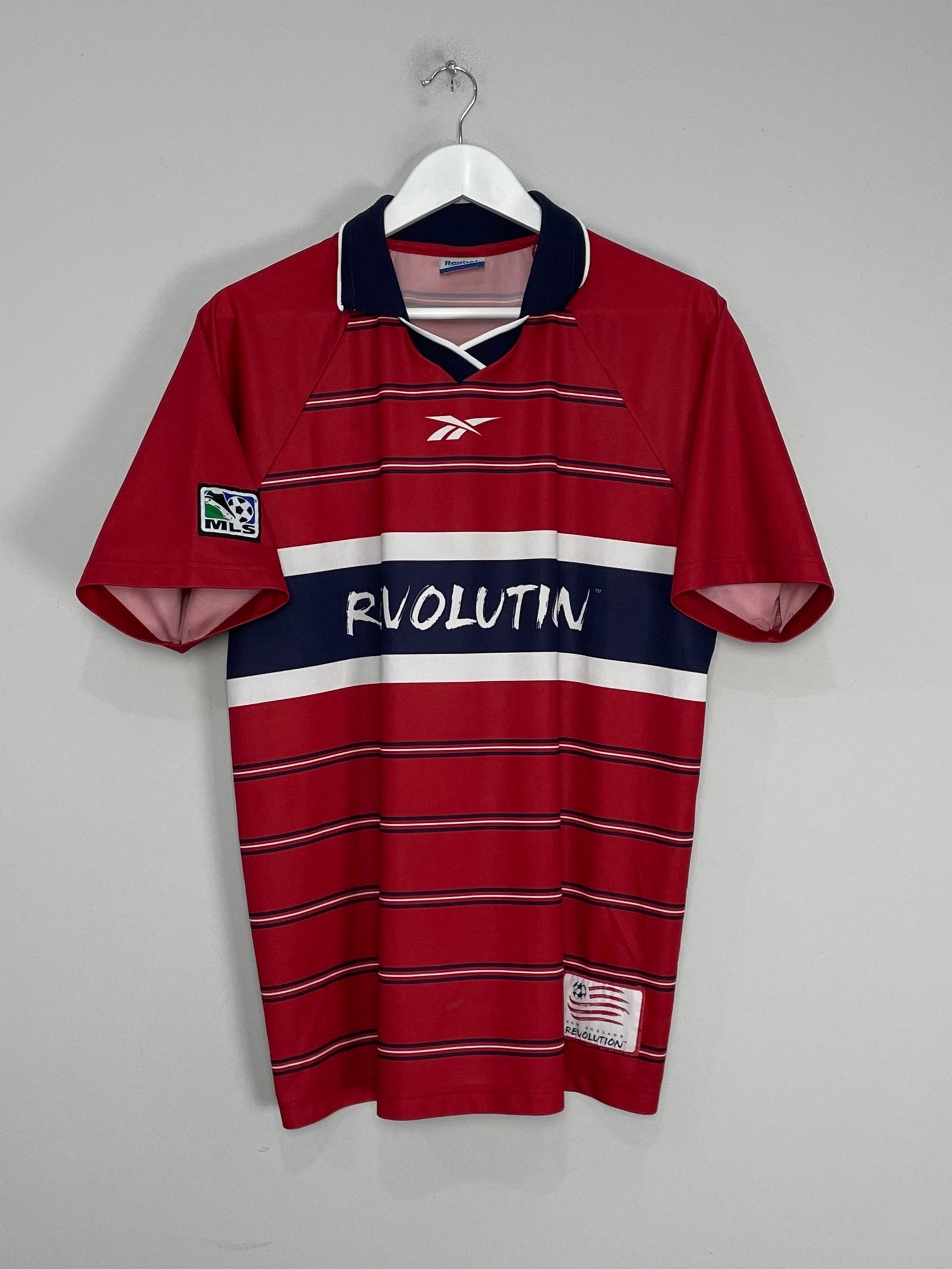 1999 NEW ENGLAND REVOLUTION THIRD SHIRT (M) REEBOK