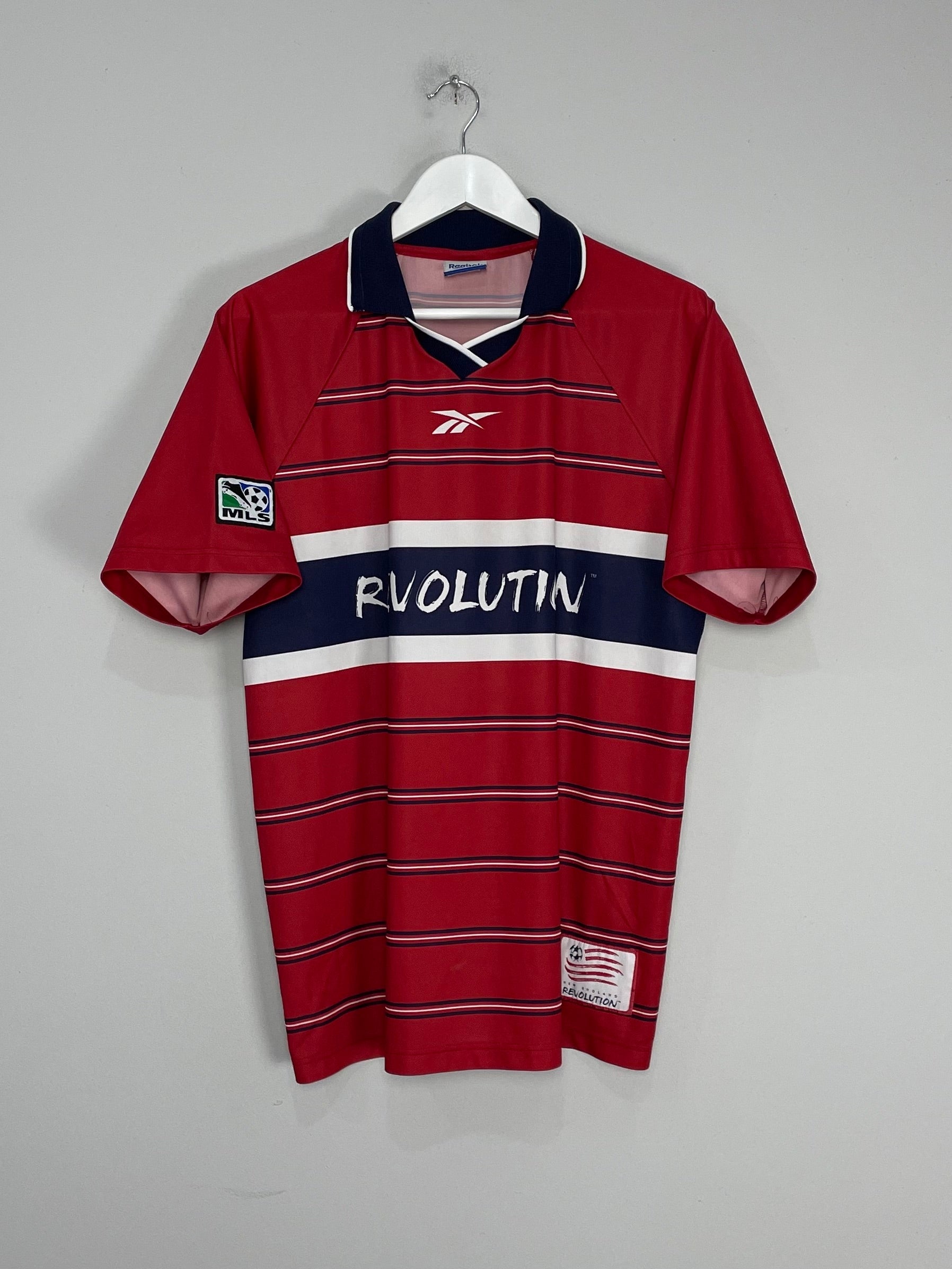 1999 NEW ENGLAND REVOLUTION THIRD SHIRT (M) REEBOK