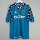 1997/99 MANCHESTER CITY HOME SHIRT (M) KAPPA