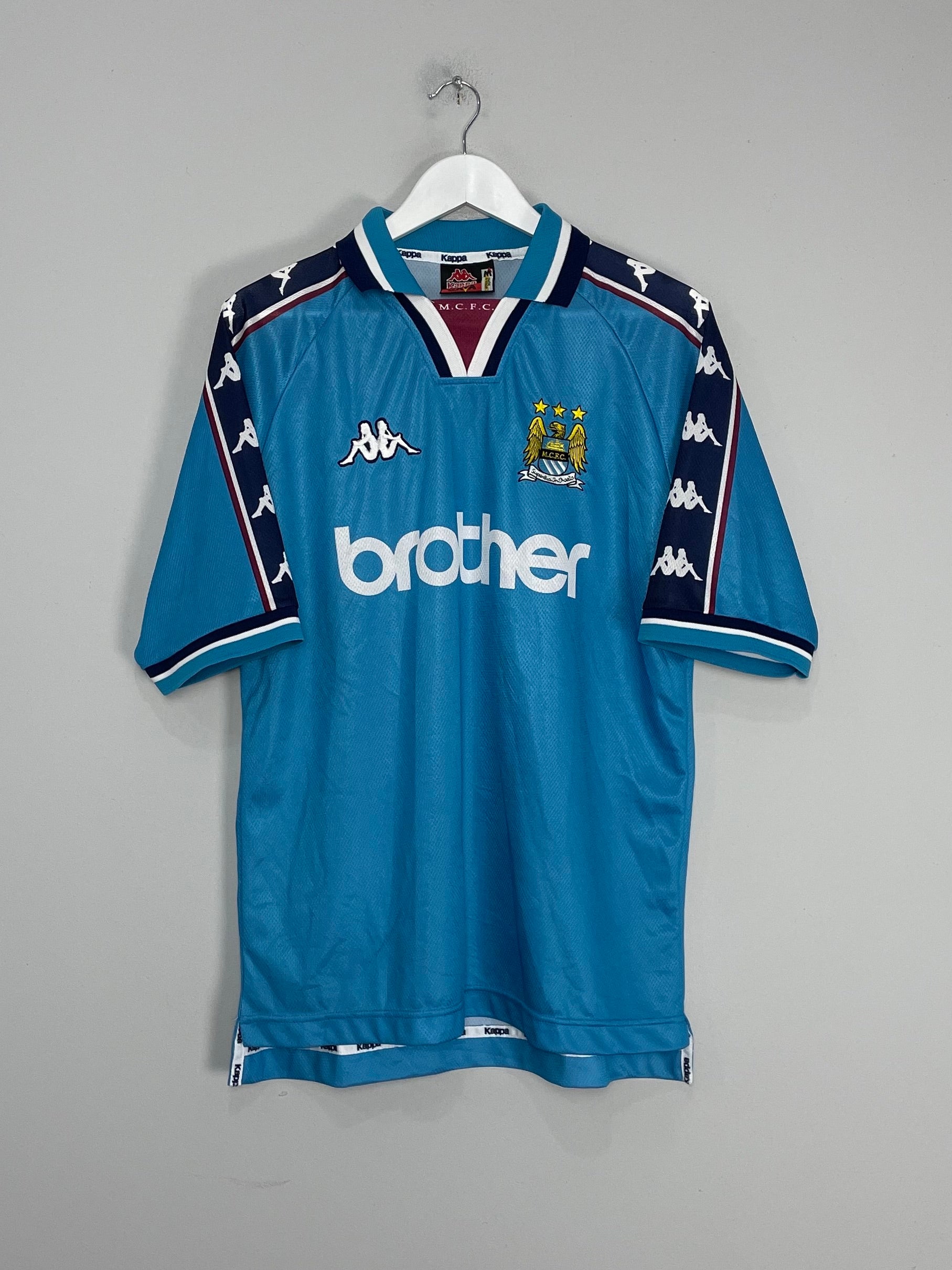 1997/99 MANCHESTER CITY HOME SHIRT (M) KAPPA