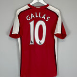 2008/10 ARSENAL GALLAS #10 HOME SHIRT (S) NIKE