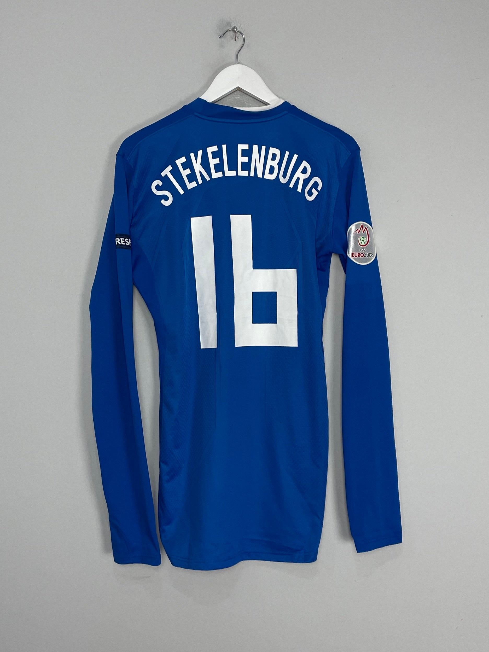 2008/10 NETHERLANDS STEKELENBURG #16 *PLAYER ISSUE* GK SHIRT (L) NIKE