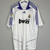 2007/08 REAL MADRID GUTI HAZ #14 HOME SHIRT (XL) ADIDAS