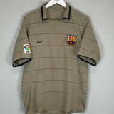 2003/05 BARCELONA RONALDINHO #10 AWAY SHIRT (M) NIKE