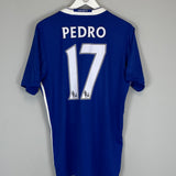 2016/17 CHELSEA PEDRO #17 HOME SHIRT (L) ADIDAS