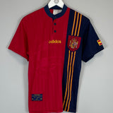 1996/98 SPAIN HOME SHIRT (S) ADIDAS