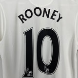 2014/15 MANCHESTER UNITED ROONEY #10 AWAY SHIRT (M) NIKE