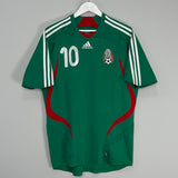 2007/08 MEXICO C.BLANCO #10 HOME SHIRT (L) ADIDAS