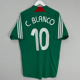 2007/08 MEXICO C.BLANCO #10 HOME SHIRT (L) ADIDAS