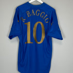 2004/06 ITALY BAGGIO #10 HOME SHIRT (L) PUMA