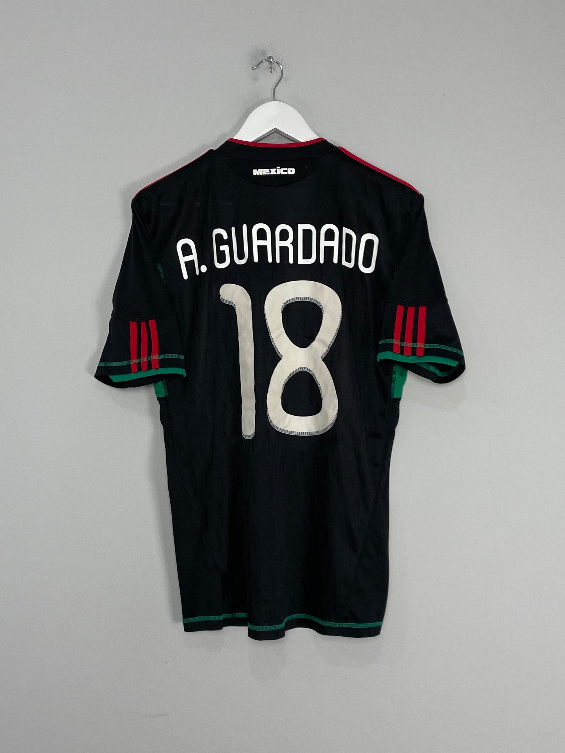 2010/11 MEXICO A.GUARDADO #18 AWAY SHIRT (M) ADIDAS